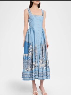 averie halley draped midi dress Averie